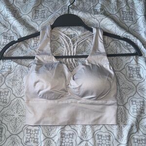 Lululemon Athletica Soft Gray Sports Bra